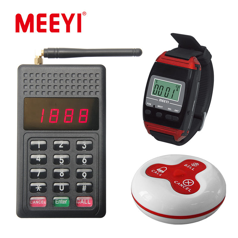 MEEYI Y-P802 :: Wireless keypad for calling waiter watches