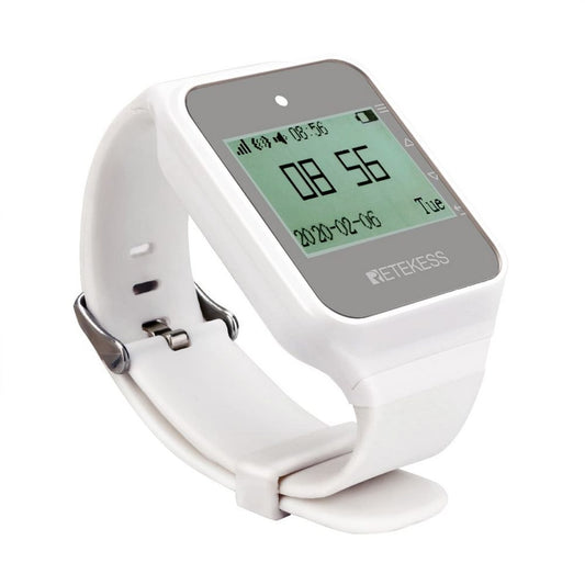 TD108 :: Wireless watch pager for white color, RETEKESS