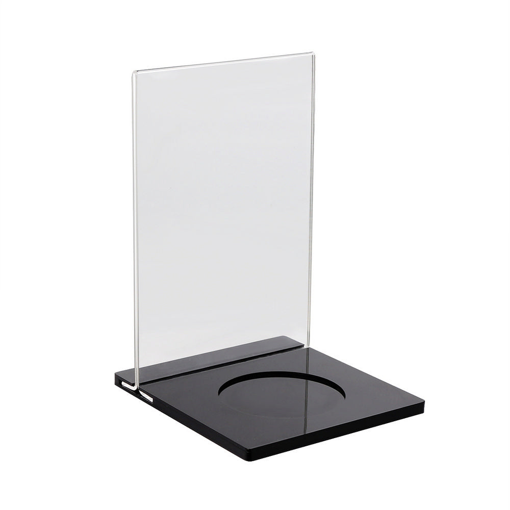RETEKESS TD024 :: Menu Holder with wireless button stand, black color