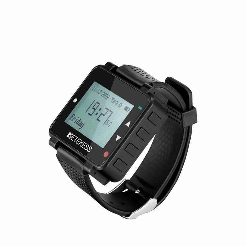 RETEKESS T128 :: Wireless watch pager for button calls, RETEKESS