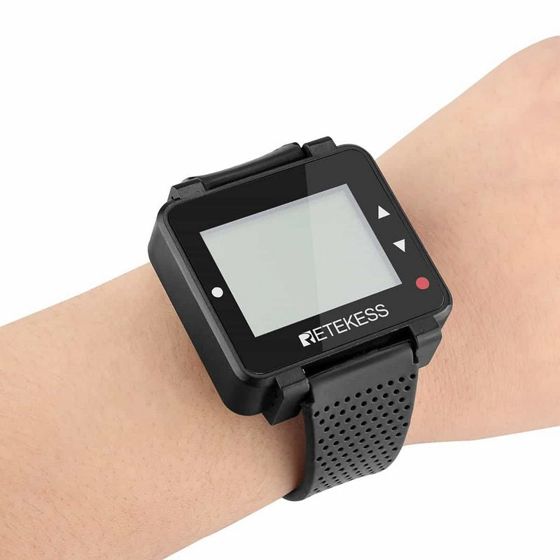 RETEKESS T128 :: Wireless watch pager for button calls, RETEKESS